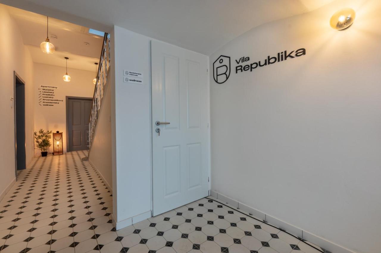Wellness Apartmany Vila Republika Velké Losiny Dış mekan fotoğraf